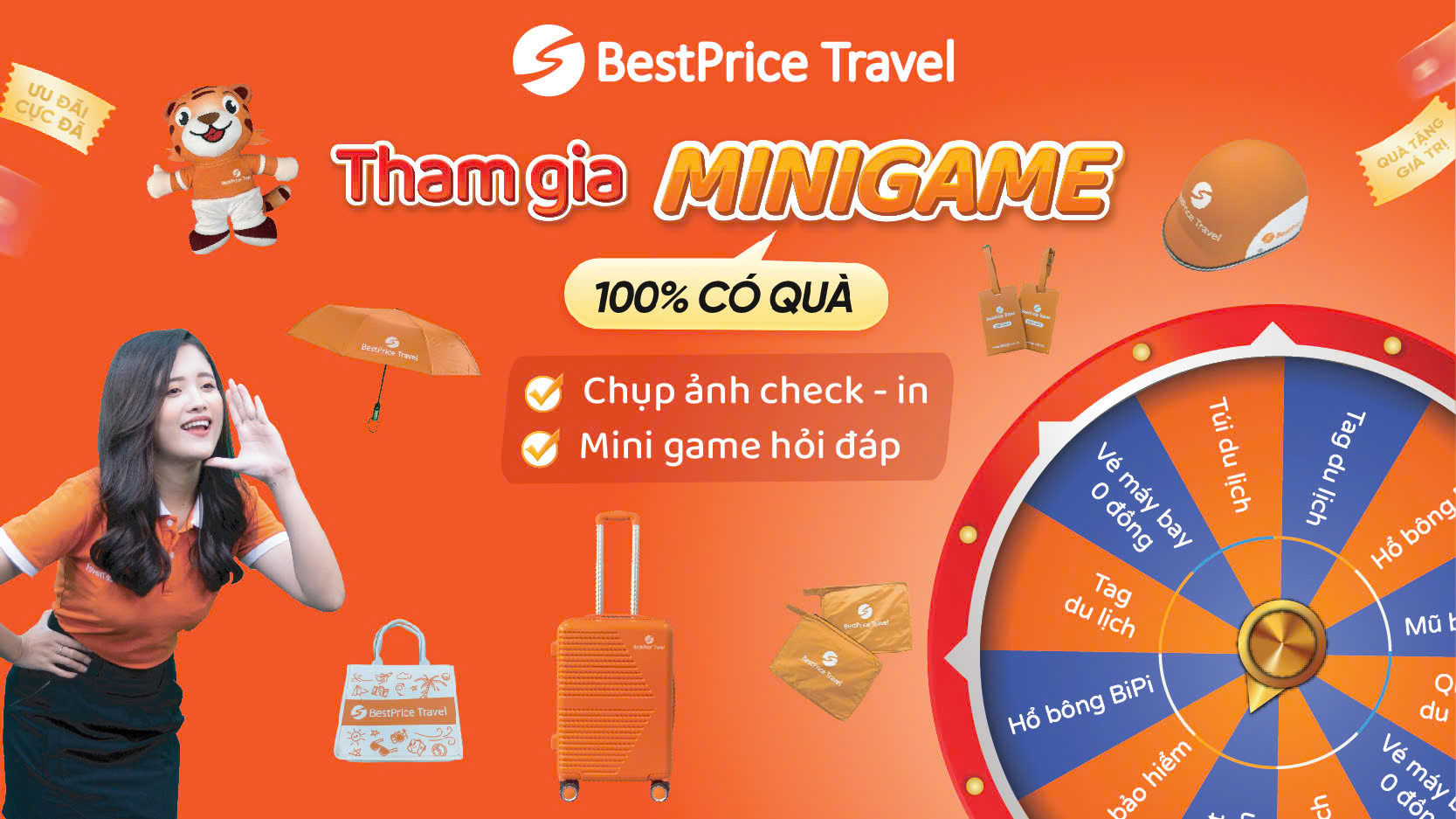 Minigame 100% có quà