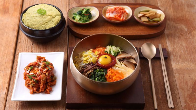 bibimbap nổi tiếng ở jeonju