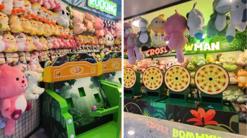 Các gian hàng lưu niệm tại VinWonders Grand Park 2025 (Ảnh: Sưu tầm)