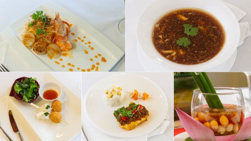 Các món ăn siêu ngon trong Menu Vietnamese 5 món