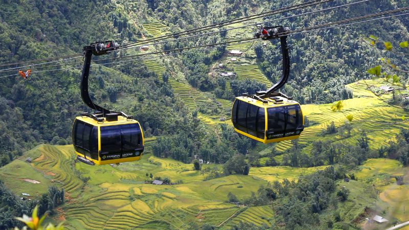 Cáp treo Fansipan Legend
