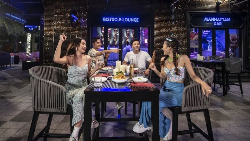 Cháy hết mình với hệ thống bar sôi động