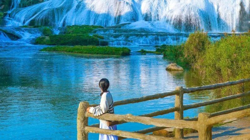 Check in Thác Hoàng Quả Thụ