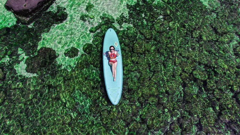 Check-in tuyệt đẹp với ảnh flycam tại hòn Móng Tay, Phú Quốc