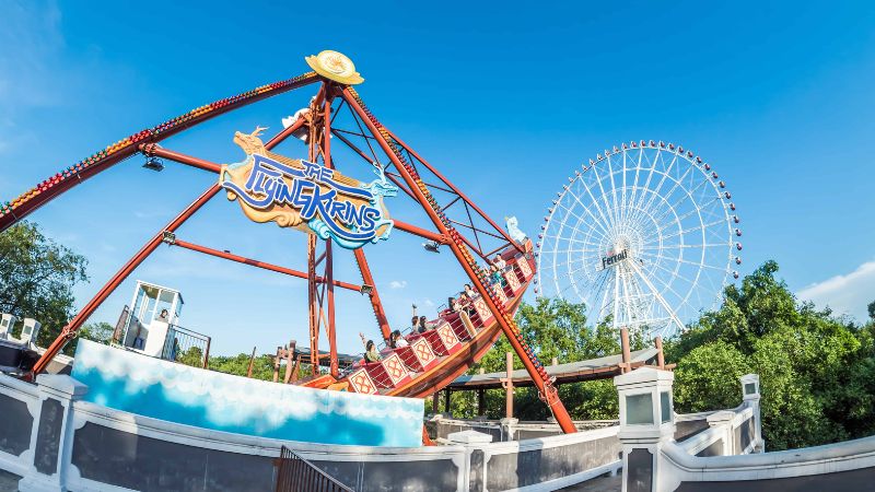 Đặt vé công viên châu Á trải nghiệm The Flying Kirins