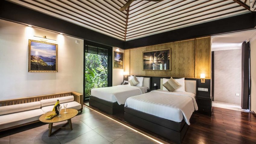 phòng deluxe double garden