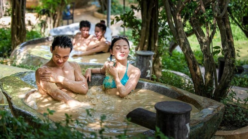 Giá vé tắm bùn Hòn Tằm Khu A