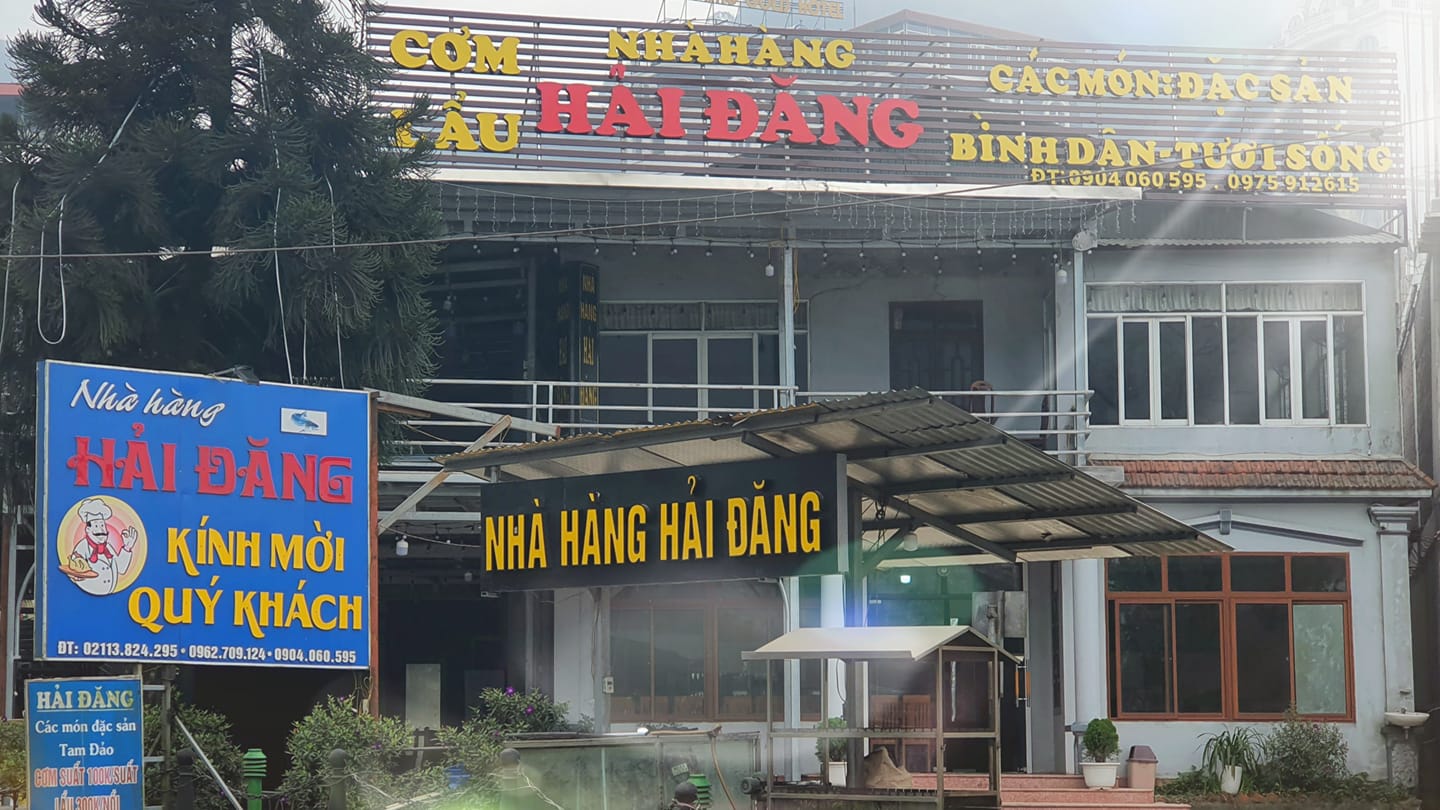 nhà hàng hải đăng tam đảo