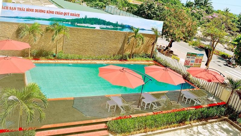 Hồ Bơi Ngoài Trời Tại Khách Sạn Thái Bình Dương Cửa Lò