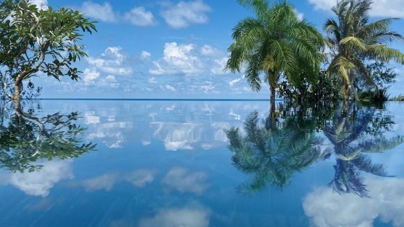 Hồ bơi vô cực tại Orson Resort Côn Đảo