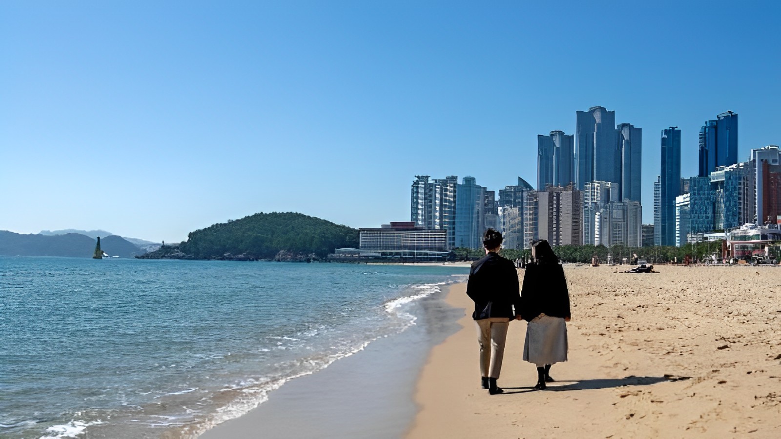 khám phá biển haeundae busan