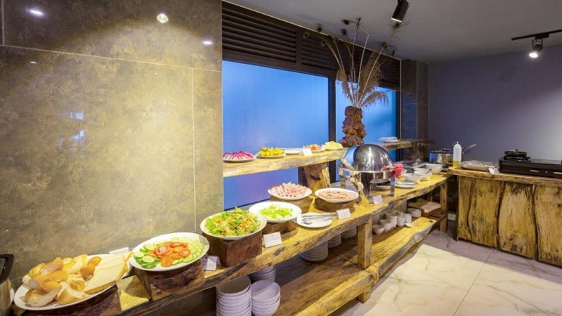 Không gian nhà hàng tại Gaia Phú Quốc
