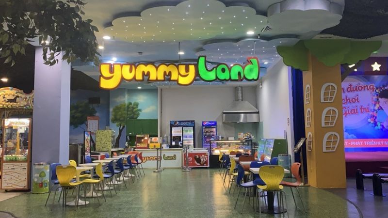 Khu Fast Food Yummy Land