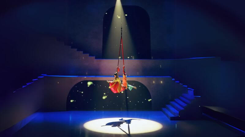 Khung cảnh ấn tượng trong show diễn (Ảnh: Sưu tầm)