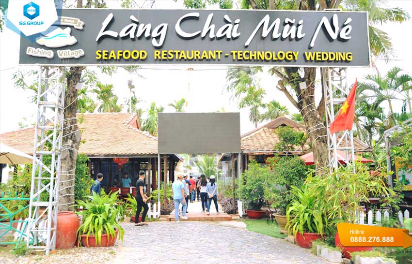 nhà hàng làng chìa mũi né