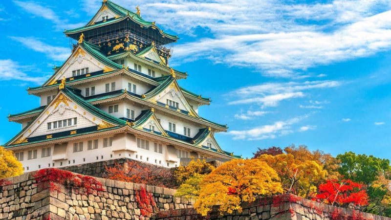 Du lịch lâu đài Osaka - Biểu tượng của thành phố Osaka - BestPrice