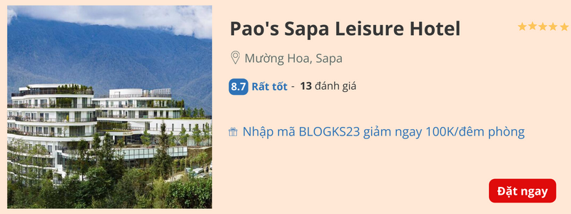 Đặt phòng Pao's Sapa Leisure Hotel
