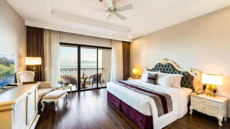 Phòng Deluxe Ocean View Vinpearl Discovery Cửa Hội