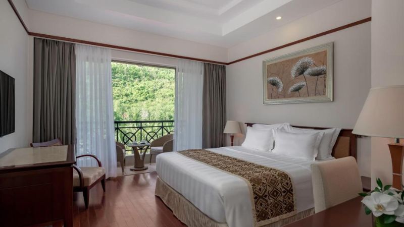 Phòng Deluxe sang trọng tại Vinpearl Resort Nha Trang