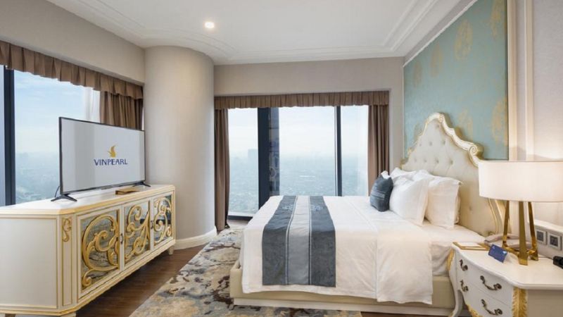 Phòng Executive Suite Panoramic tại Vinpearl Hải Phòng Imperia