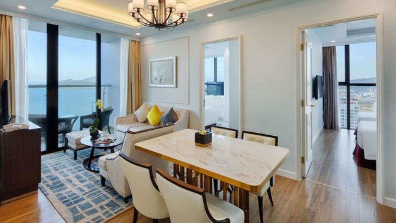 Phòng Grand Two Bedroom Ocean View