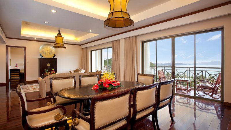 Phòng khách sang trọng tại Villa 3 Bedroom Ocean View