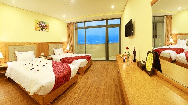 Phòng nghỉ tại Golden Sea 3 Hotel