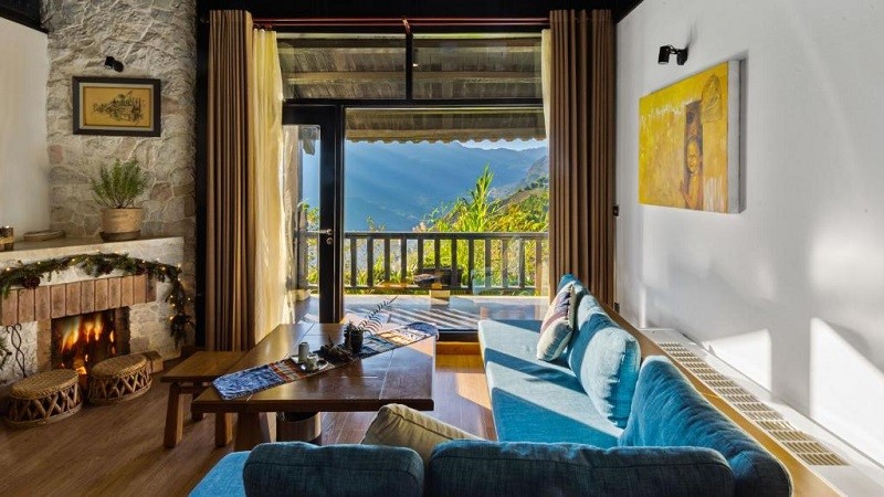 Phòng nghỉ tại Sapa Jade Hill Resort & Spa
