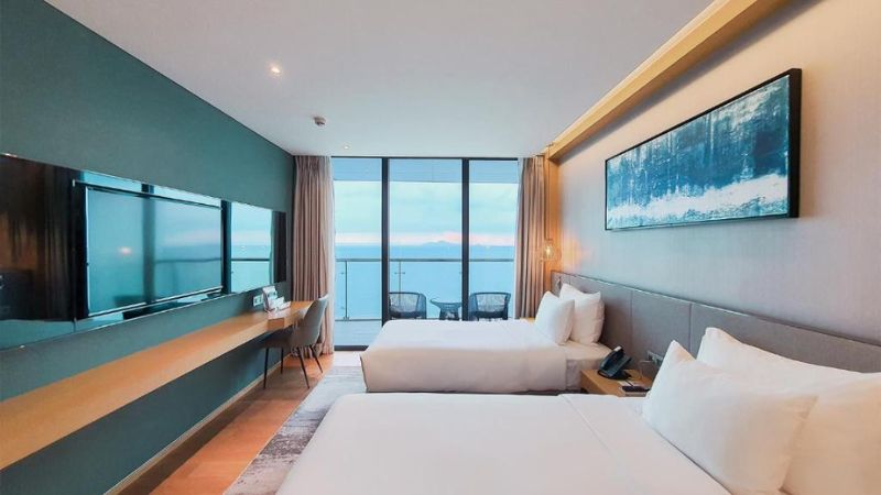 Phòng nghỉ tại Sel de Mer Đà Nẵng với tầm nhìn hướng biển