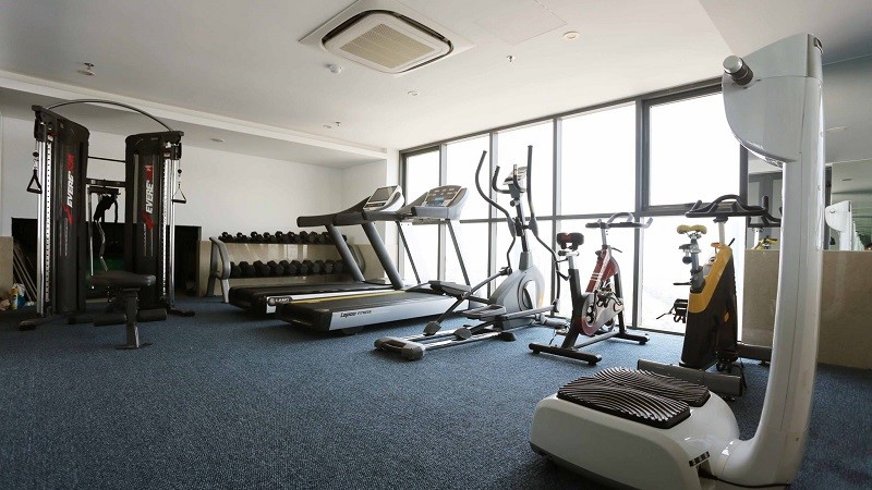 Rèn luyện sức khỏe mỗi ngày tại phòng tập thể dục tiện nghi của Hôtel Colline 