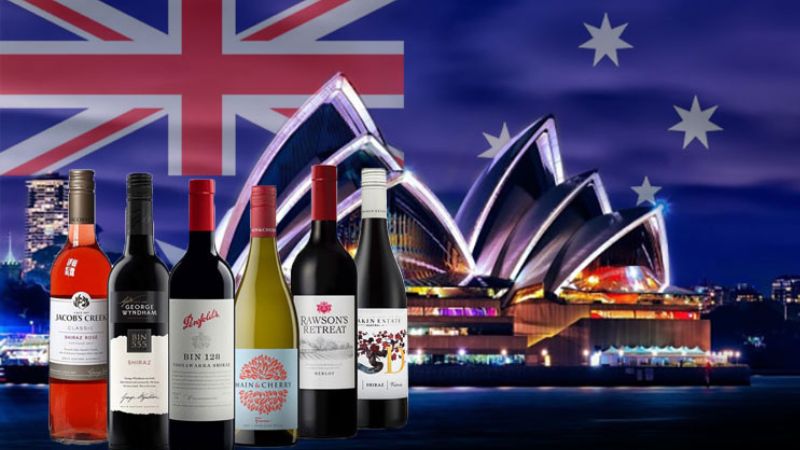 Rượu vang Úc nổi tiếng