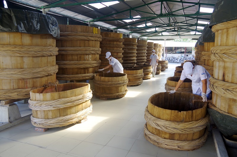 Hoạt động sản xuất Nước mắm Phan Thiết