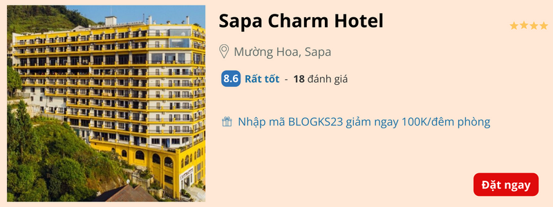 Đặt phòng Sapa Charm Hotel