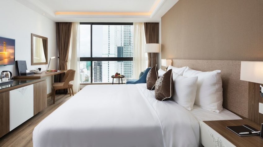 phòng senior deluxe tại asteria comodo hotel
