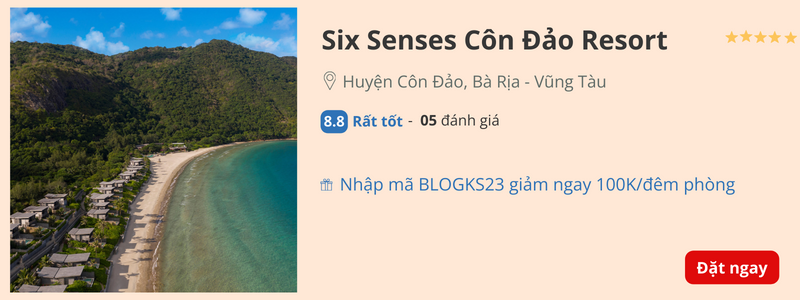 Đặt phòng Six Senses Côn Đảo Resort