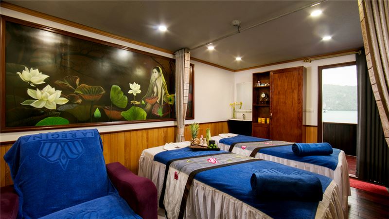 spa trên du thuyền La Regina