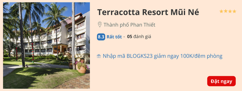 Đặt phòng Terracotta Resort Mũi Né