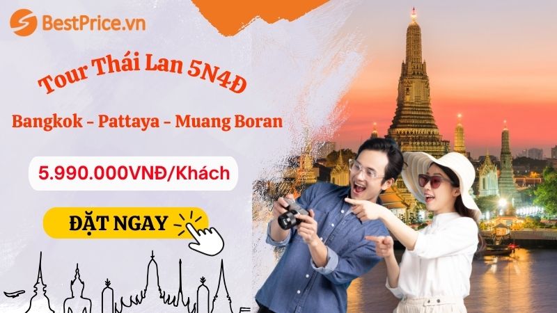 Tour Thái Lan từ Hồ Chí Minh