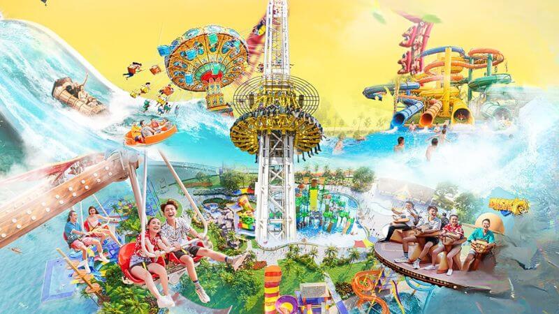 Thế giới cổ tích đan xen cảm giác mạnh giữa lòng thành phố (Ảnh: Sưu tầm)