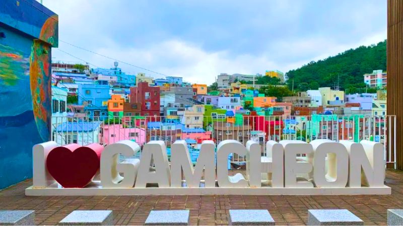 địa điểm check in nổi tiếng ở gamcheon