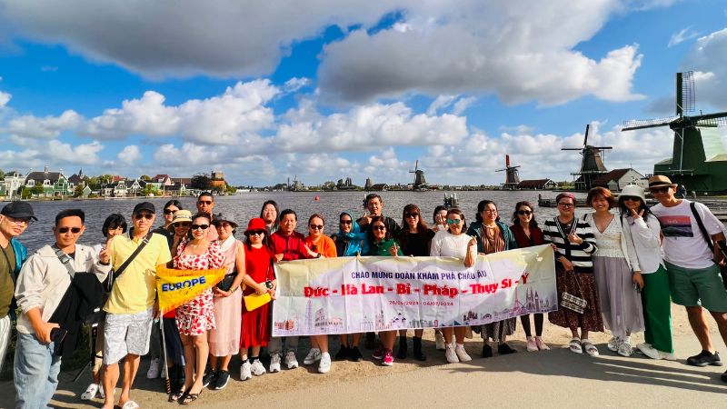 Tour du lịch Đức - Pháp - Bỉ - Hà Lan được du khách yêu thích