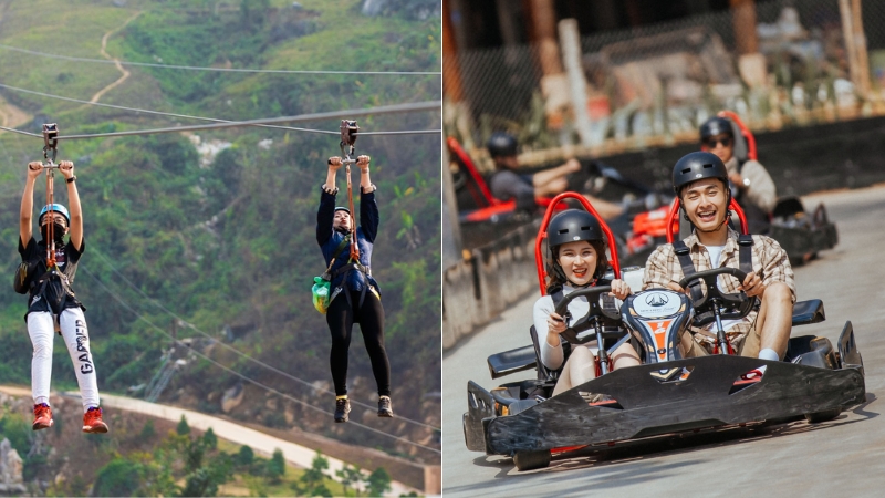 Trải nghiệm các trò chơi siêu thú vị tại Mộc Châu Island