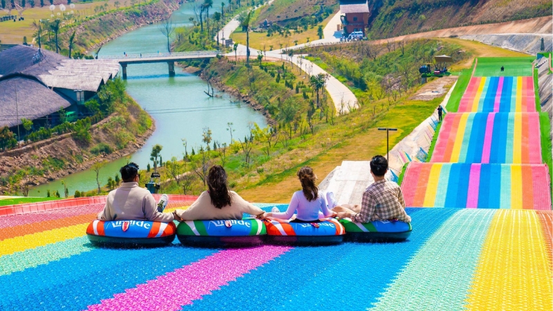 Trải nghiệm trượt Air Slide cực đã