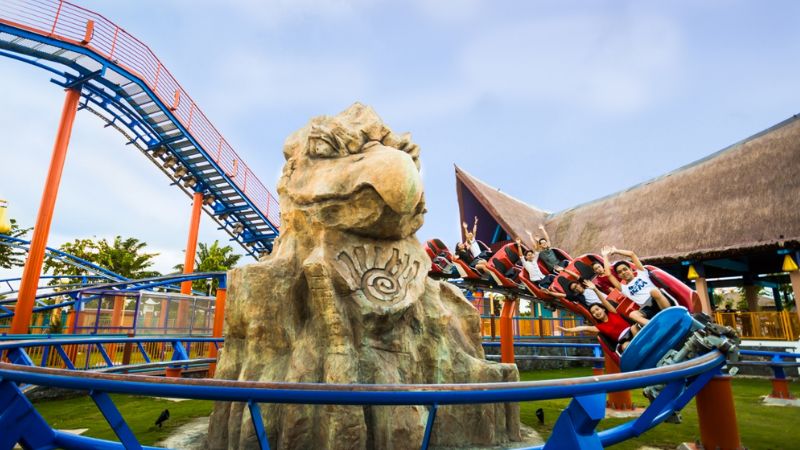 Trải nghiệm vui chơi cực đã tại công viên châu Á