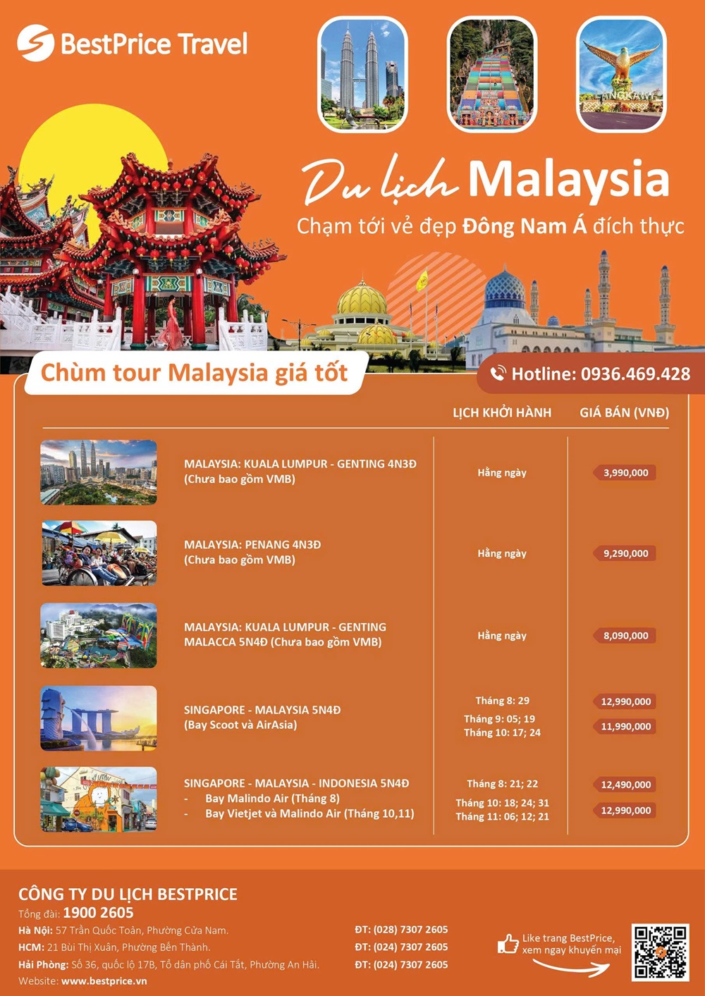 Ưu đãi khởi hành từ Hà Nội