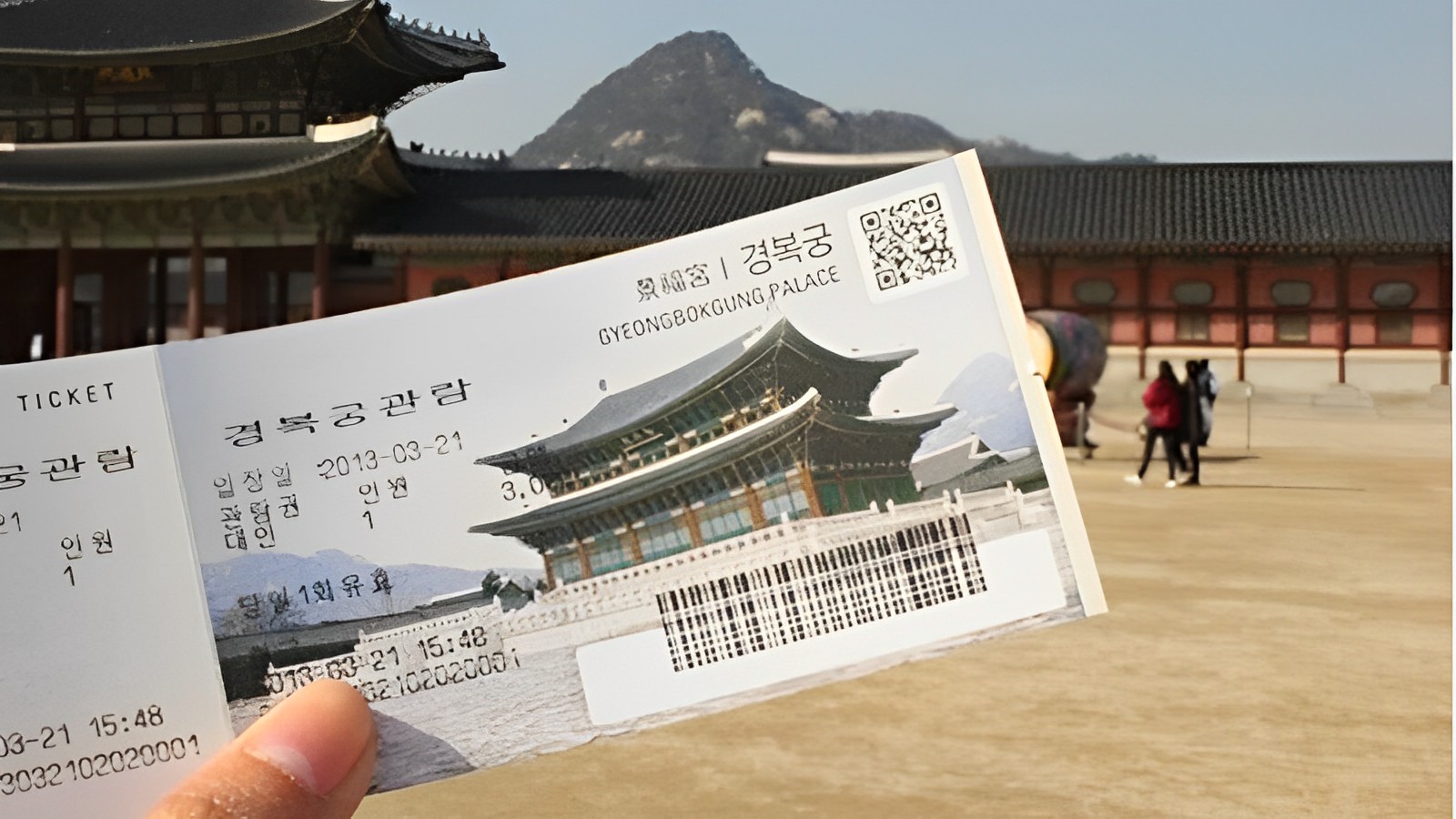 vé vào cổng gyeongbokgung