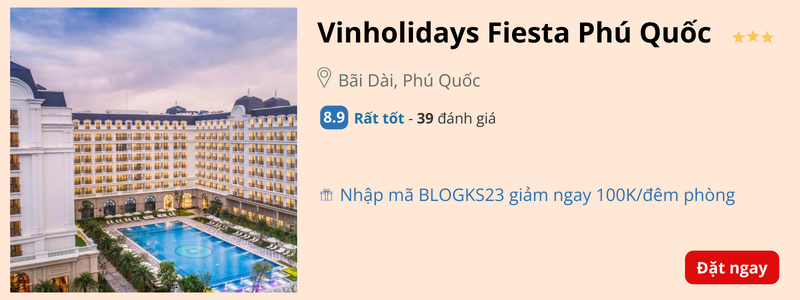 Đặt phòng Vinholidays Fiesta Phú Quốc