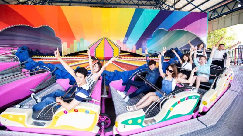 Vui chơi cực đã tại công viên châu Á