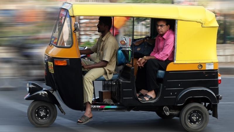 Xe Auto Rickshaw - phương tiện phổ biến tại Ấn Độ