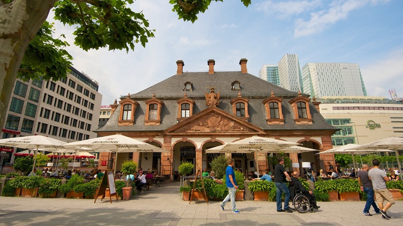 Hauptwache điểm du lịch Frankfurt
